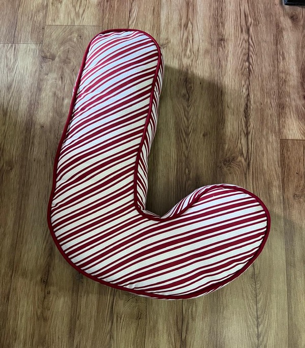 Candy Cane Cushion