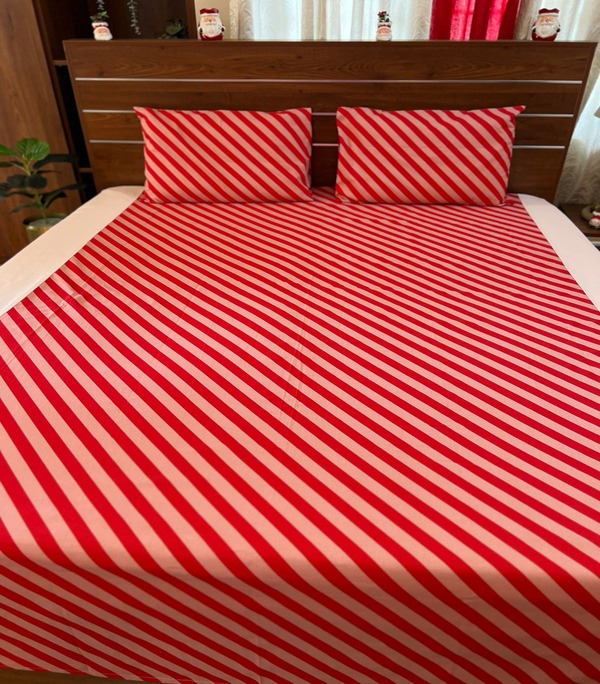 Christmas Border Bedsheet