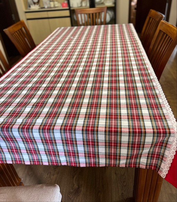 Scottish Check Table Cloth