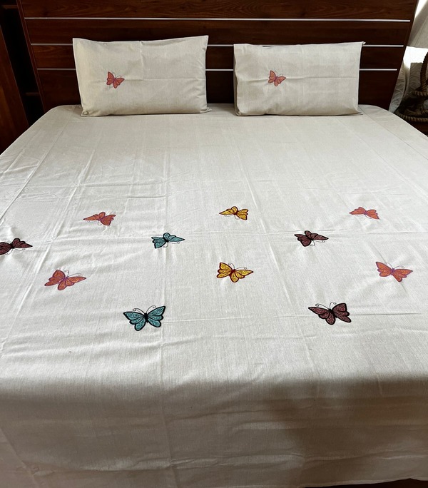 Embroidery Bedsheet