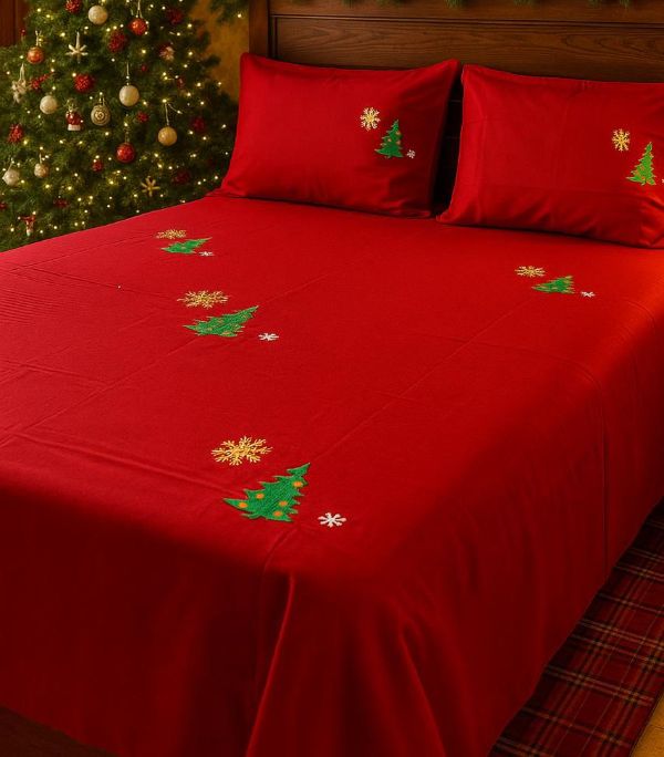Embroidery Bed sheet