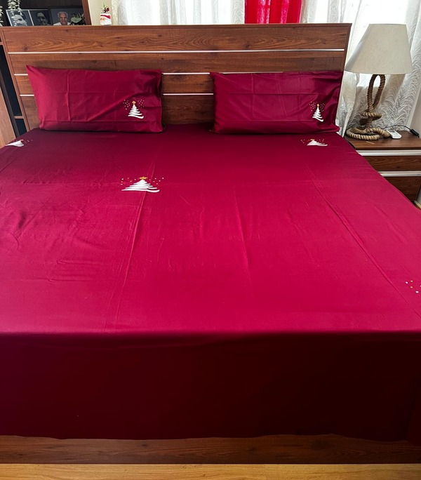 Embroidery Bedsheet