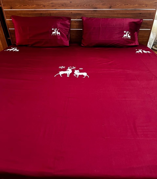 Embroidery Bedsheet