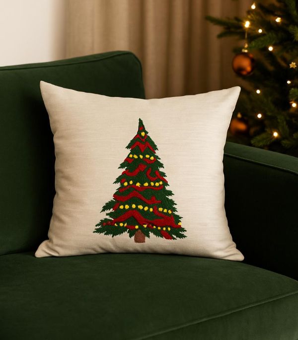 Embroidery Cushion Cover