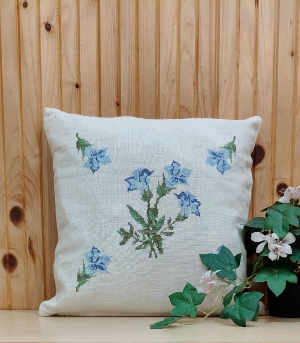 Cross Stich Cushion Cover