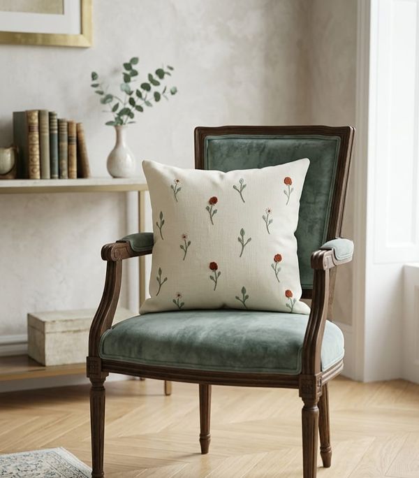 Embroidery Cushion Cover