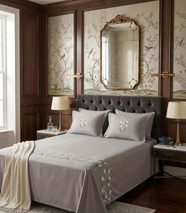 Embroidery Bedsheet
