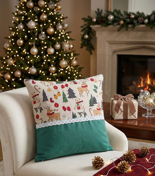 CHRISTMAS CUSHION COVER