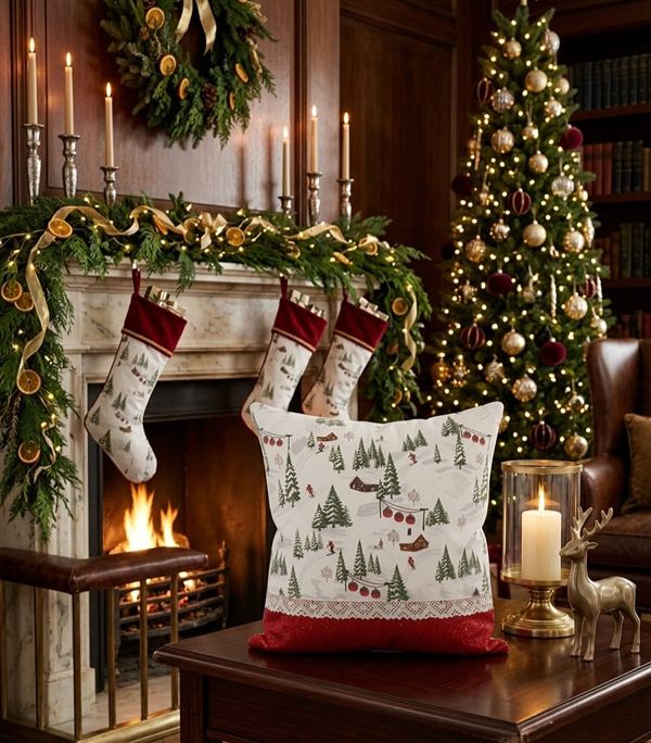 CHRISTMAS CUSHION COVER