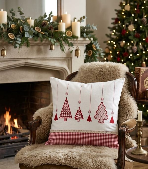 CHRISTMAS CUSHION COVER